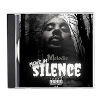 the cover of a cd with the words'noise in silence'